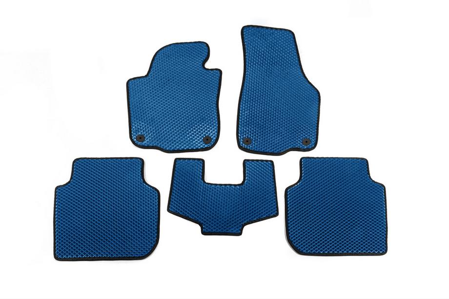 Volkswagen Passat B7 2012–2015 EVA automatten (USA, Blauw) Image