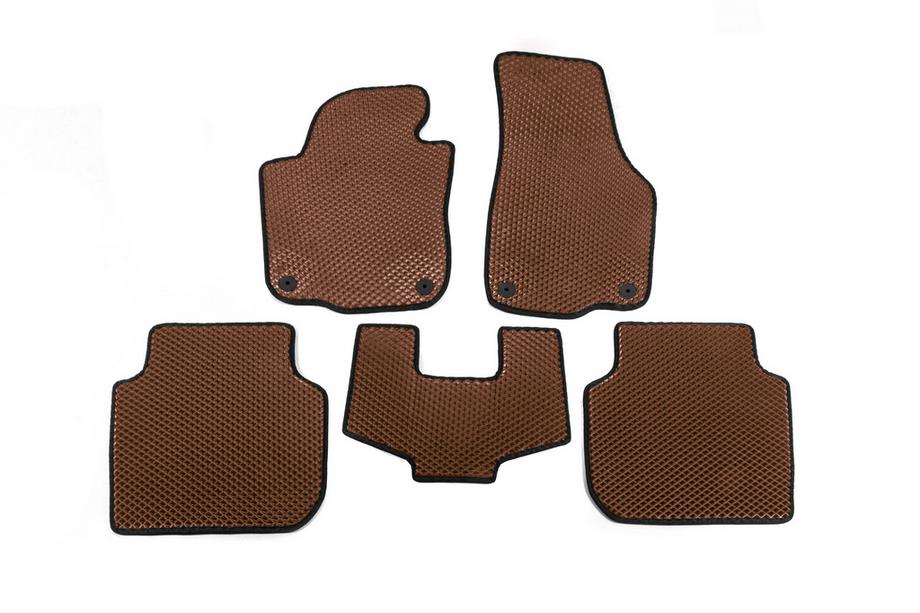 Volkswagen Passat B8 2015–2023 EVA automatten (USA, bruin) Image