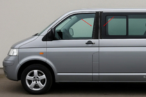 Volkswagen T5 Multivan 2003–2010 Chromen deurstijlbekleding EuroCap foto 1
