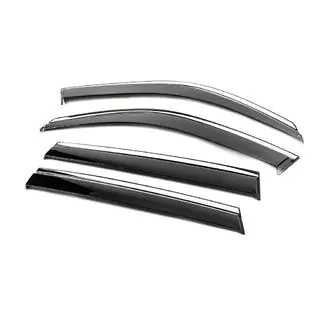 Windschermen met chromen sierlijst Niken Luxury (4 stuks) foto 2