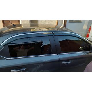 Windschermen met chromen sierlijst Niken Luxury (4 stuks) Citroen C-Elysee 2013–2022 foto 3