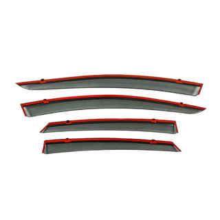Raamwindschermen met chromen sierlijst Niken Luxury (SD, 4 stuks) Ford Fusion 2012–2020 foto 3