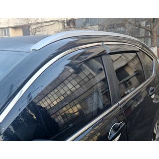 Windschermen met chromen sierlijst Niken Luxury (4 stuks) Honda CRV 2012–2016 foto 2