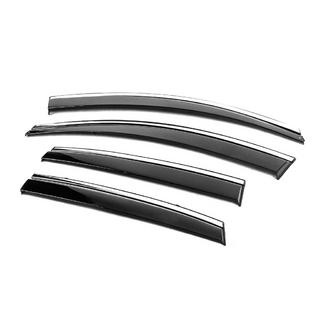 Windschermen met chromen sierlijst Niken Luxury (4 stuks) Honda CRV 2012–2016 foto 4