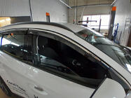 Hyundai Tucson NX4 2021– Windschermen met chromen sierlijst Niken Luxury (4 stuks) foto 1