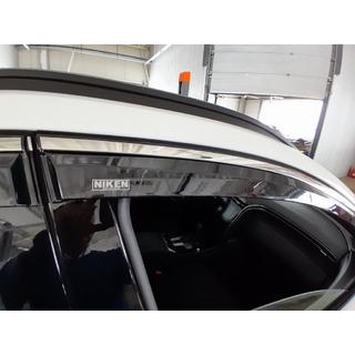 Windschermen met chromen sierlijst Niken Luxury (4 stuks) Hyundai Tucson NX4 2021– foto 3