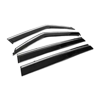Windschermen met chromen sierlijst Niken Luxury (4 stuks) foto 3