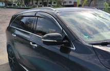 Kia Sorento III UM 2014–2020 Windschermen met chromen sierlijst Niken Luxury (4 stuks) foto 1