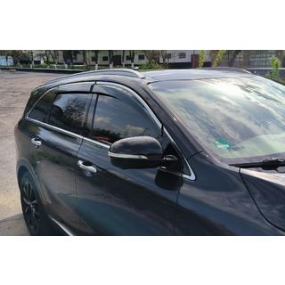 Windschermen met chromen sierlijst Niken Luxury (4 stuks) Kia Sorento III UM 2014–2020 foto 1