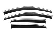 Lexus RX 2003–2009 Windschermen met chromen sierlijst Niken Luxury (4 stuks) foto 1