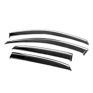 Windschermen met chromen sierlijst Niken Luxury (4 stuks) Lexus RX 2003–2009 foto 2