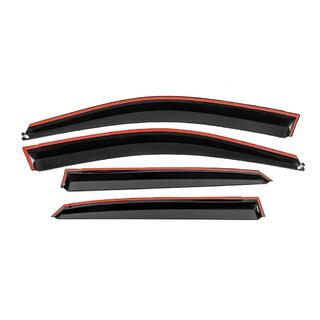 Windschermen met chromen sierlijst Niken Luxury (4 stuks) Lexus RX 2003–2009 foto 3