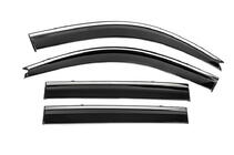 Toyota Land Cruiser Prado 120 2002–2009 Windschermen met chromen sierlijst Niken Luxury (4 stuks) foto 2