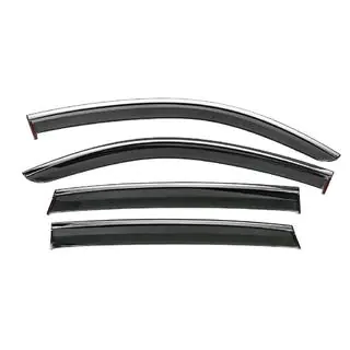 Windschermen met chromen sierlijst Niken Luxury (4 stuks)