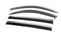 Mercedes GL/GLS-klasse X166 2012–2019 Windschermen met chromen sierlijst Niken Luxury (4 stuks) foto 2