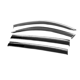 Windschermen met chromen sierlijst Niken Luxury (4 stuks) foto 2