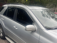 Mercedes ML W164 2005–2011 Windschermen met chromen sierlijst Niken Luxury (4 stuks) foto 6