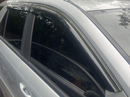 Mercedes ML W164 2005–2011 Windschermen met chromen sierlijst Niken Luxury (4 stuks) foto 5