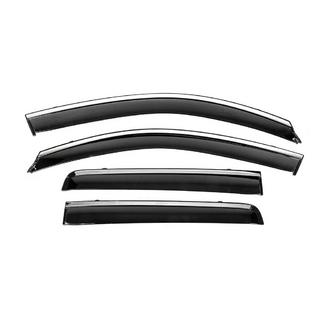 Windschermen met chromen sierlijst Niken Luxury (4 stuks) Mitsubishi Outlander 2006–2012 foto 1