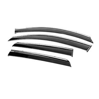 Windschermen met chromen sierlijst Niken Luxury (4 stuks) Nissan Qashqai 2007–2010 foto 2