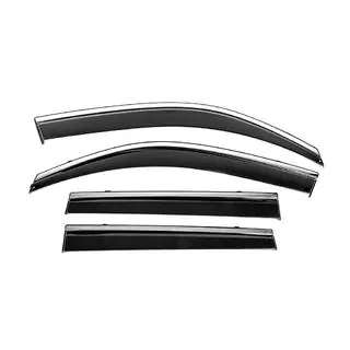 Windschermen met chromen sierlijst Niken Luxury (4 stuks)