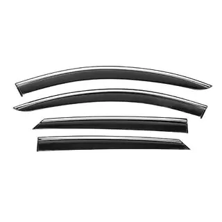 Windschermen met chromen sierlijst Niken Luxury (4 stuks)