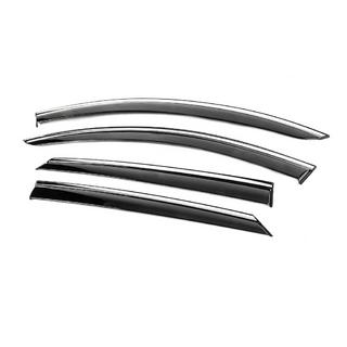 Windschermen met chromen sierlijst Niken Luxury (4 stuks) Renault Logan MCV 2013–2022 foto 2
