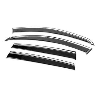 Windschermen met chromen sierlijst Niken Luxury (4 stuks) Dacia Duster 2008–2018 foto 2