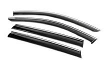 Subaru Outback 2009–2014 Windschermen met chromen sierlijst Niken Luxury (4 stuks) foto 2