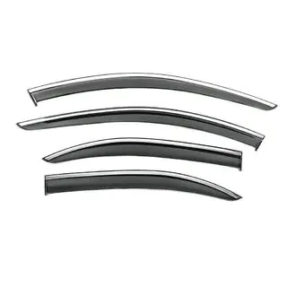 Windschermen met chromen sierlijst Niken Luxury (4 stuks) Skoda Rapid 2012–2019 foto 3