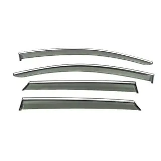 Windschermen met chromen sierlijst Niken Luxury (4 stuks)