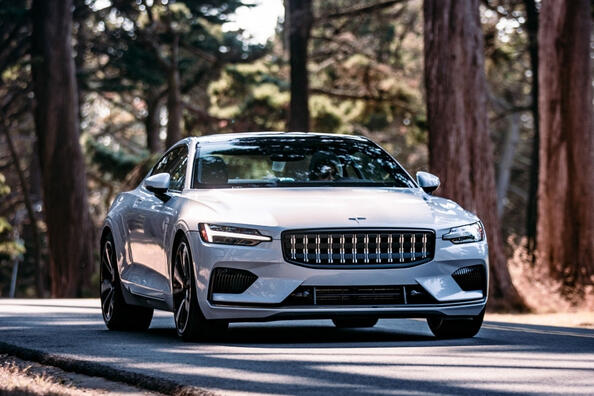 Review van de hybride coupé Polestar 1