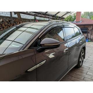 Windschermen met chromen sierlijst Niken Luxury (4 stuks) foto 4