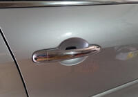 Renault Laguna 2007–2015 RVS deurgreep covers (4 stuks) Carmos - Turks staal foto 1