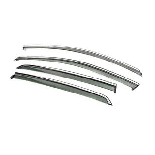 Winddeflectoren met chroomlijst Niken Luxury (HB, 4 stuks) foto 2