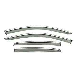 Windschermen met chromen sierlijst Niken Luxury (4 stuks)