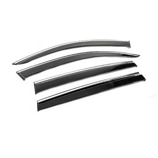 Windschermen met chromen sierlijst Niken Luxury (4 stuks) foto 3