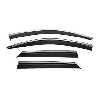 Windschermen met chromen sierlijst Niken Luxury (4 stuks)