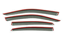 Volkswagen Passat B9 2023– Raamwinddeflectoren met chromen sierlijst Niken Luxury (voor Sedan, 4 stuks) foto 3