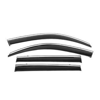 Raamwindschermen met chroom Niken Luxury (4 stuks) Toyota Land Cruiser Prado 150 2009–2023 foto 2