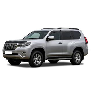 Raamwindschermen met chroom Niken Luxury (4 stuks) Toyota Land Cruiser Prado 150 2009–2023 foto 1