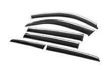 Lexus LX570/450d 2008–2022 Windschermen met chroomlijst Niken Luxury (2008-2015, 6 stuks) foto 4