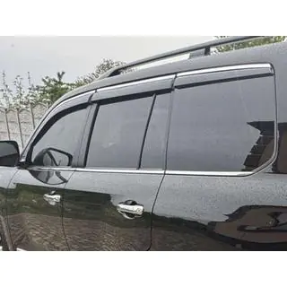 Windschermen met chroomlijst Niken Luxury (2008-2015, 6 stuks) Lexus LX570/450d 2008–2022 foto 3