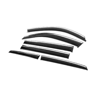 Windschermen met chroomlijst Niken Luxury (2008-2015, 6 stuks) Lexus LX570/450d 2008–2022 foto 4