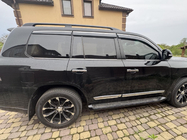 Toyota Land Cruiser 200 2007–2021 Raamwindschermen met chromen sierlijst Niken Luxury (6 stuks) foto 3