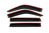 Mitsubishi Pajero Sport 1996–2007 Raamwindschermen Niken Luxury (4 stuks) foto 3