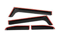 Toyota FJ Cruiser 2006–2022 Raamwindschermen Niken Luxury (4 stuks) foto 5