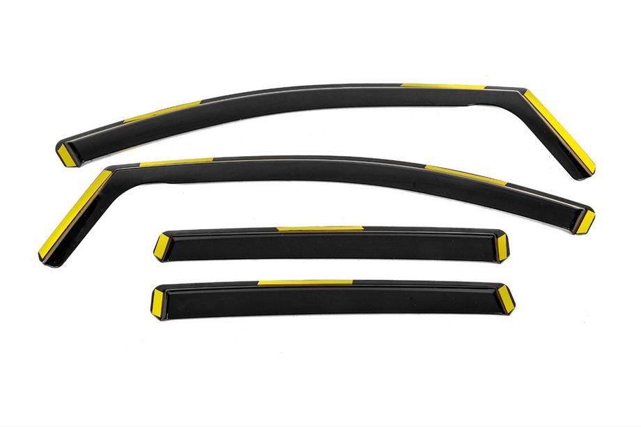 Ford Kuga/Escape 2013–2019 In-channel raamdeflectoren Niken Luxury (4 stuks) Foto 2