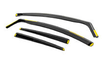 Ford Focus III 2011–2017 In-channel winddeflectoren Niken Luxury (SD/HB, 4 stuks) foto 3