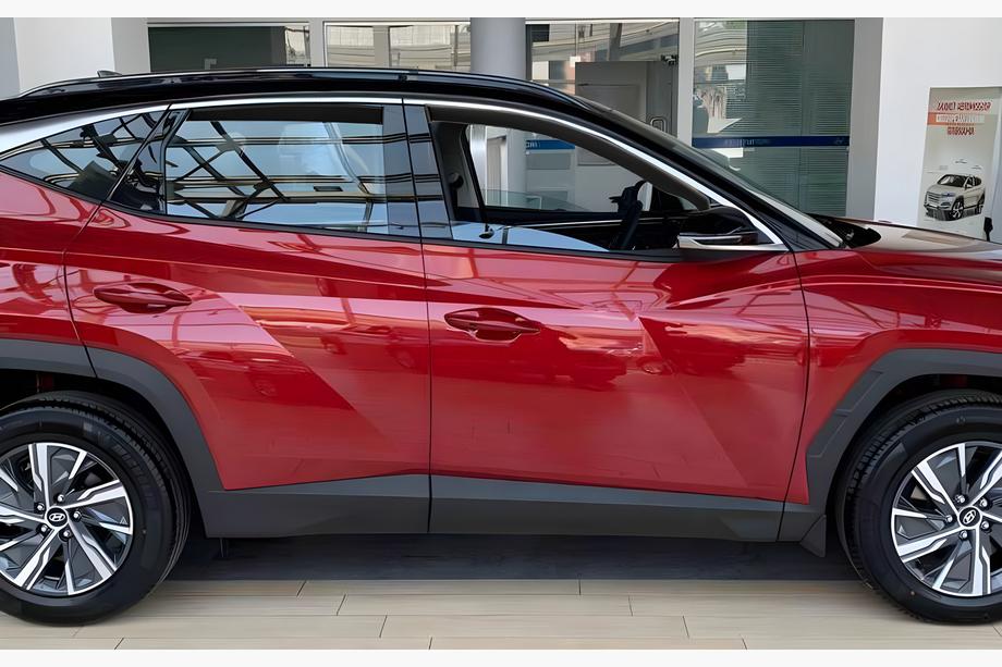 Hyundai Tucson NX4 2021– In-channel raamdeflectoren Niken Luxury (4 stuks) Foto 1